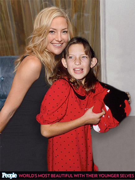 PEOPLE's 'Most Beautiful' Celebrities Posing with Their Younger Selves| Most Beautiful on Covers, Most Beautiful, Beyonce Knowles, Christina Applegate, Cindy Crawford, Drew Barrymore, Gwyneth Paltrow, Jennifer Aniston, Jennifer Lopez, Jodie Foster, Julia Roberts, Kate Hudson, Leonardo DiCaprio, Meg Ryan, Michelle Pfeiffer