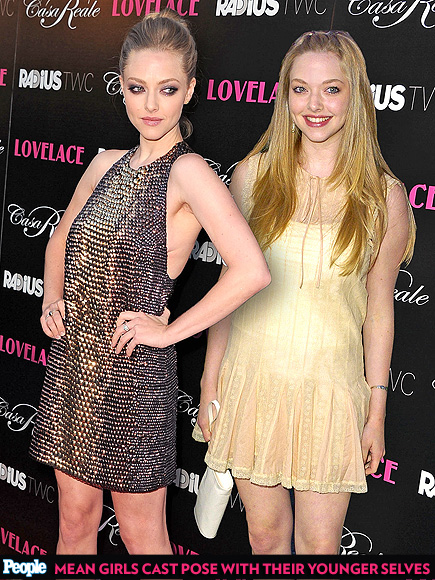 See the Cast of Mean Girls Hanging Out with Their Younger Selves| Mean Girls, Lindsay Lohan, Actor Class