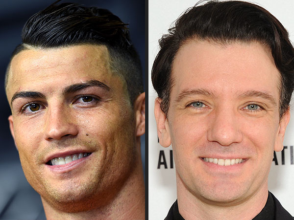World Cup Soccer Stars and Their Celebrity Twins| World Cup 2014, Cristiano Ronaldo, Gerard Pique, Kevin Bacon