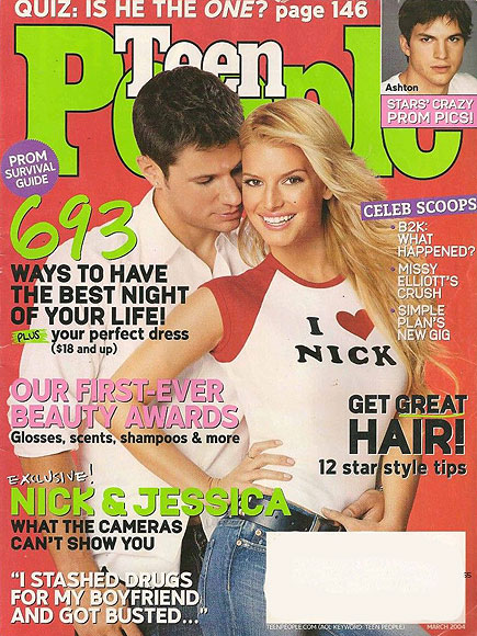Chicken of the Sea, Daisy Dukes and Mom Jeans: Jessica Simpson's Most Memorable #TBT Moments| Birthday, Ashton Kutcher, Jessica Simpson, John Mayer, Nick Lachey