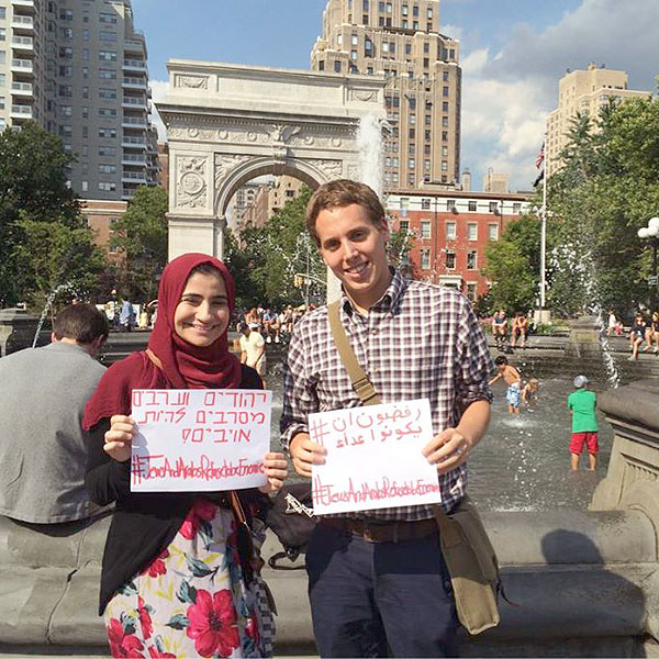 #JewsandArabsRefuseToBeEnemies Photos Go Viral During Middle East Conflict