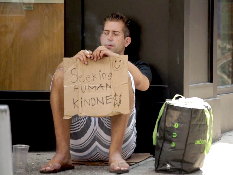 Homeless Man Survives on One-Night Stands: Elite Daily : People.com