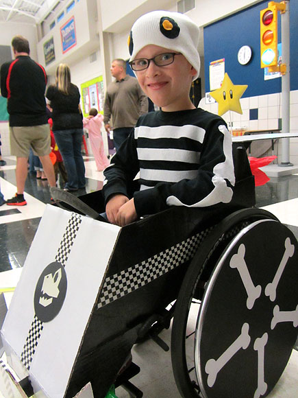 Mom Dresses Up Son's Wheelchair with Clever Halloween Costumes| Good Deeds, Around the Web, Real People Stories