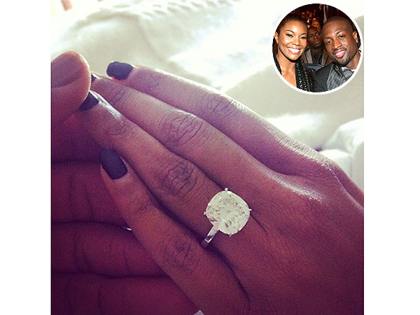 Gabrielle Union engagement ring details