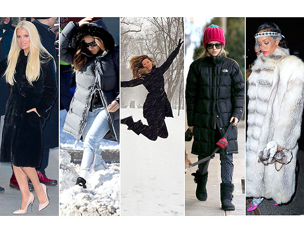 Gisele, Jessica Simpson Coats