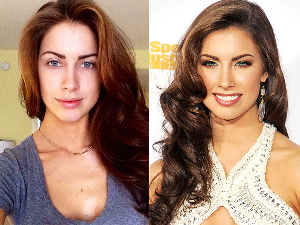 Katherine Webb no makeup