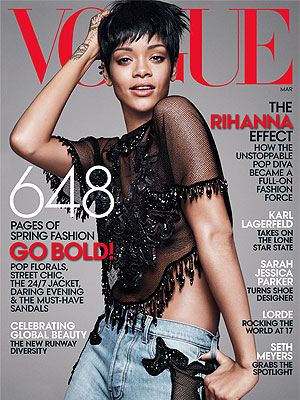 Rihanna Vogue 2014