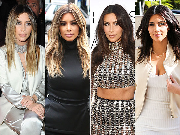Kim Kardashian haircut