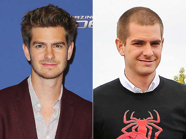 Andrew Garfield Shaved Head