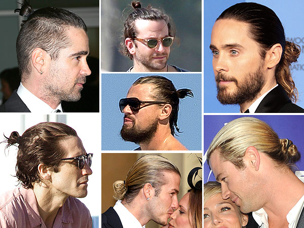 Leonardo DiCaprio, Jared Leto, hot guys with man puns