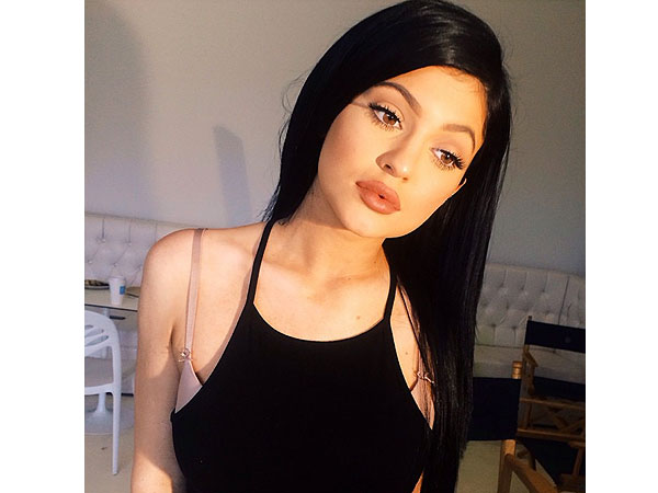 Kylie Jenner extensions long hair