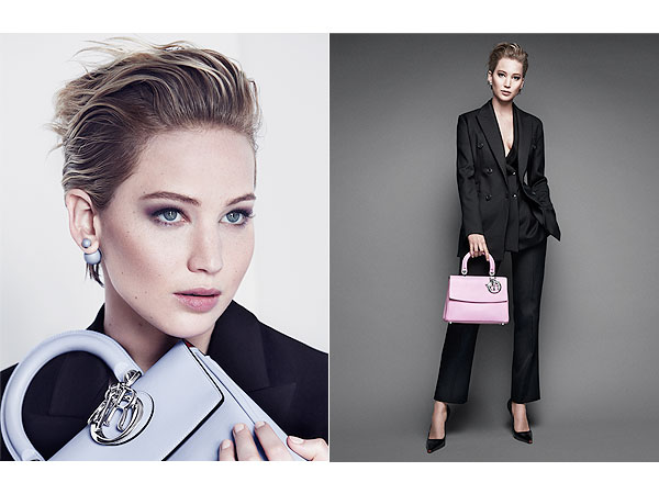 Jennifer Lawrence Dior ads