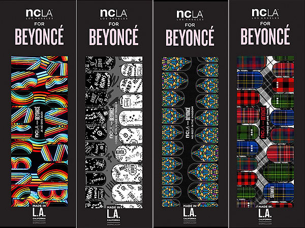 Beyonce Nail Wraps