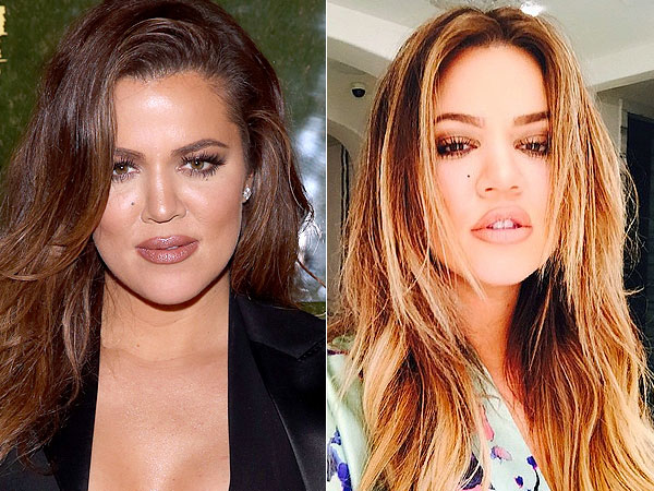 Khloe Kardashian Goes Back To Blonde