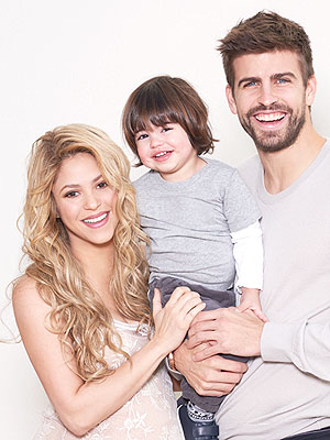 Shakira Gerard Pique Welcome Son Sasha