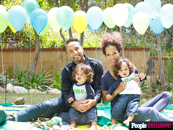 Sherri Saum twins Michael John first birthday