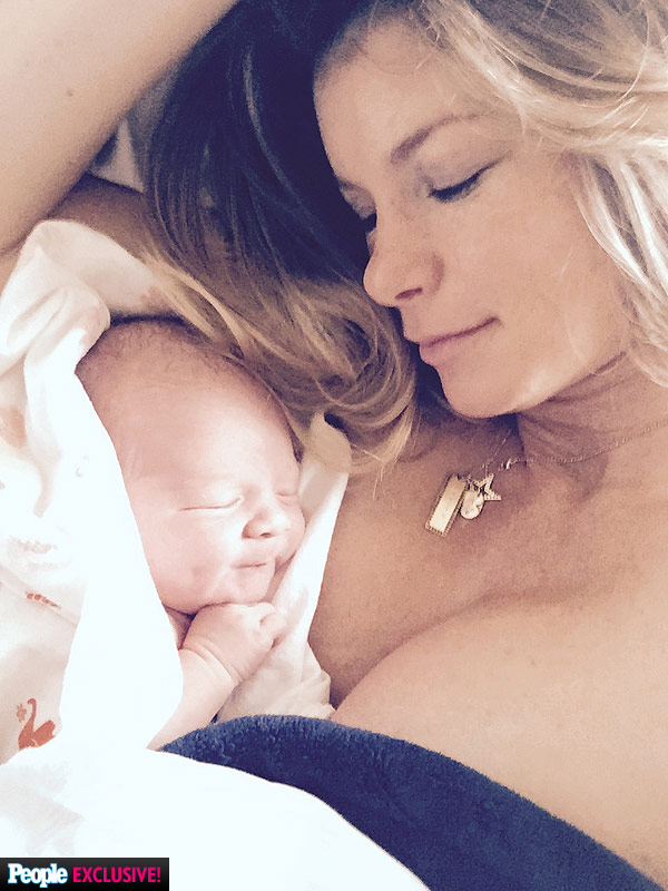 Marisa Miller Welcomes Son Grayson Lee Bazyl