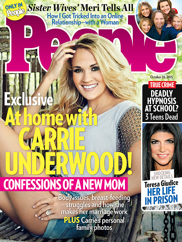 Carrie Underwood PEOPLE magazine cover