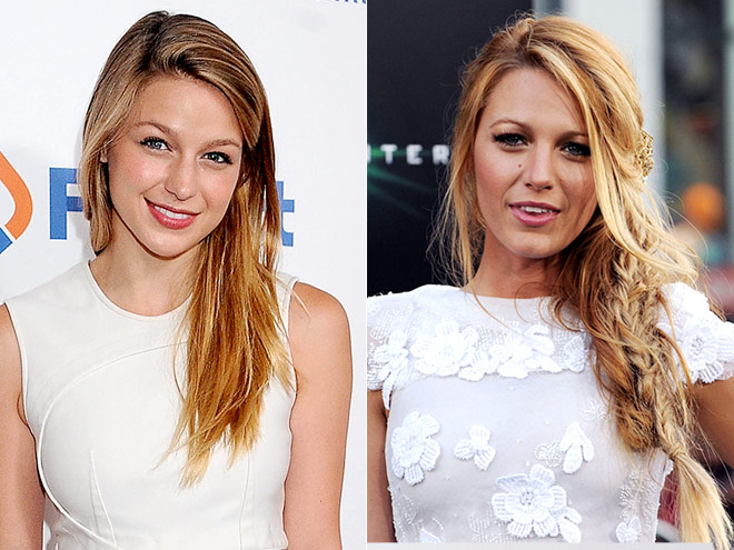 Melissa Benoist and blake lively Melissa Benoist and blake lively