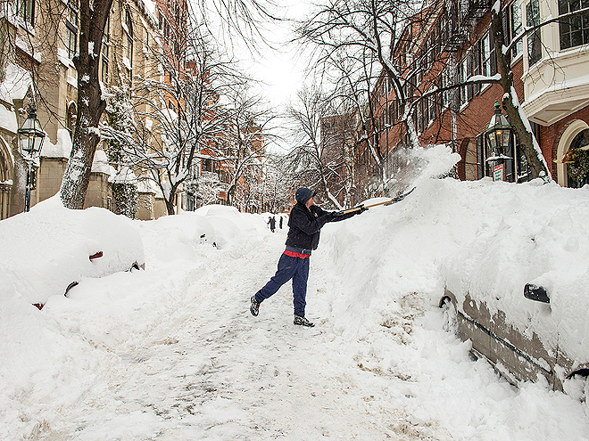 Blizzard Of 2015, Boston Snow Photos : People.com