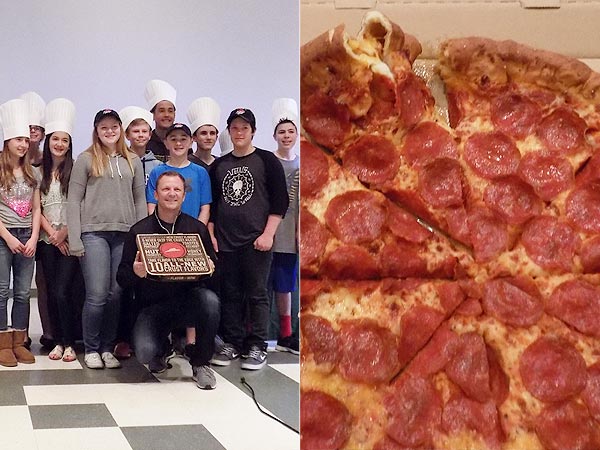 Pizza Hut 8th Graders Create Bacon Mac N Cheese Pretzel Crust Pizza