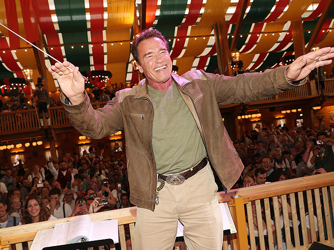 Arnold Schwarzenegger Celebrates Oktoberfest Photos 8562