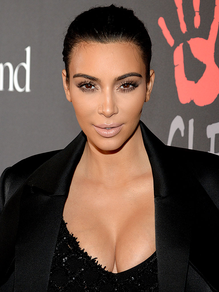 Kim Kardashian Is Nearly Unrecognizable on the Cover of Love.