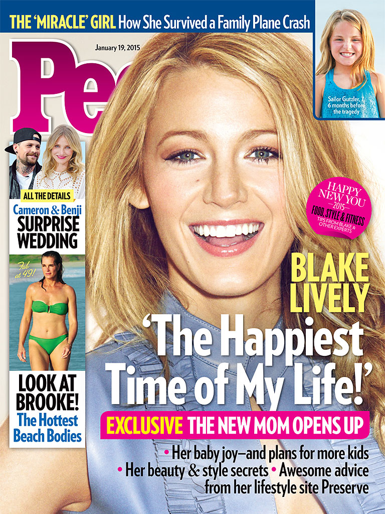 New Mom Blake Lively: 'This Is the Happiest Time in My Life'| Babies, Blake Lively, Ryan Reynolds