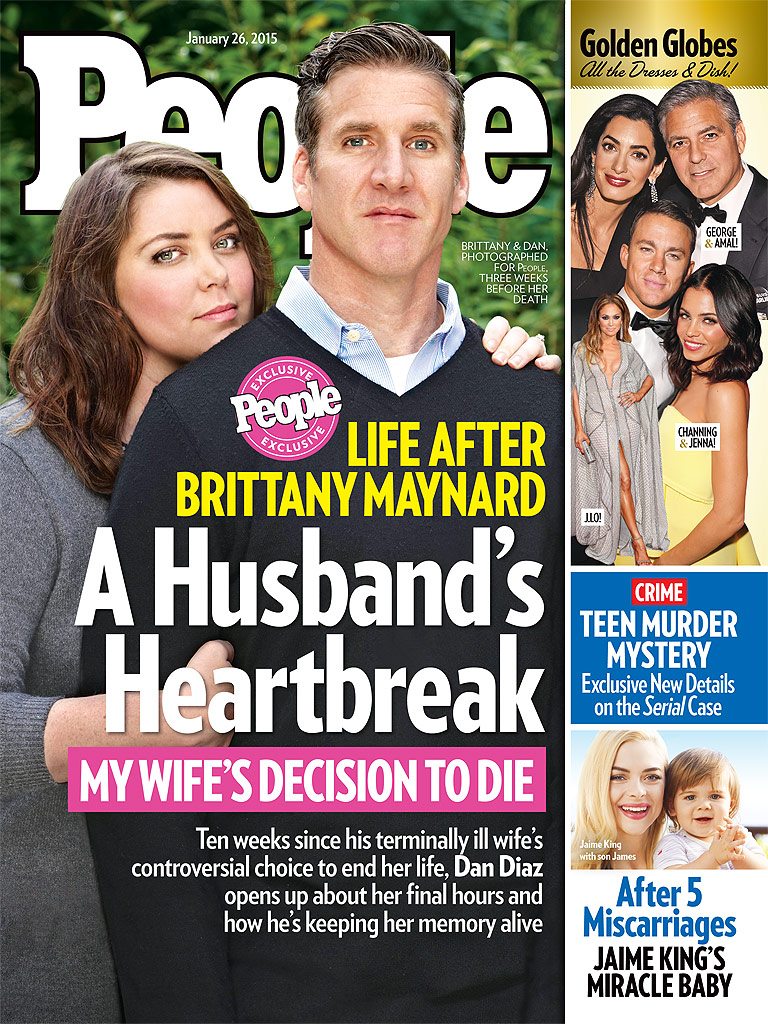 Brittany Maynard's Final Hours: Husband Dan Diaz Says She 'Knew It Was Time'| Suicide and Attempts, Cancer, Health, Real People Stories, Brittany Maynard