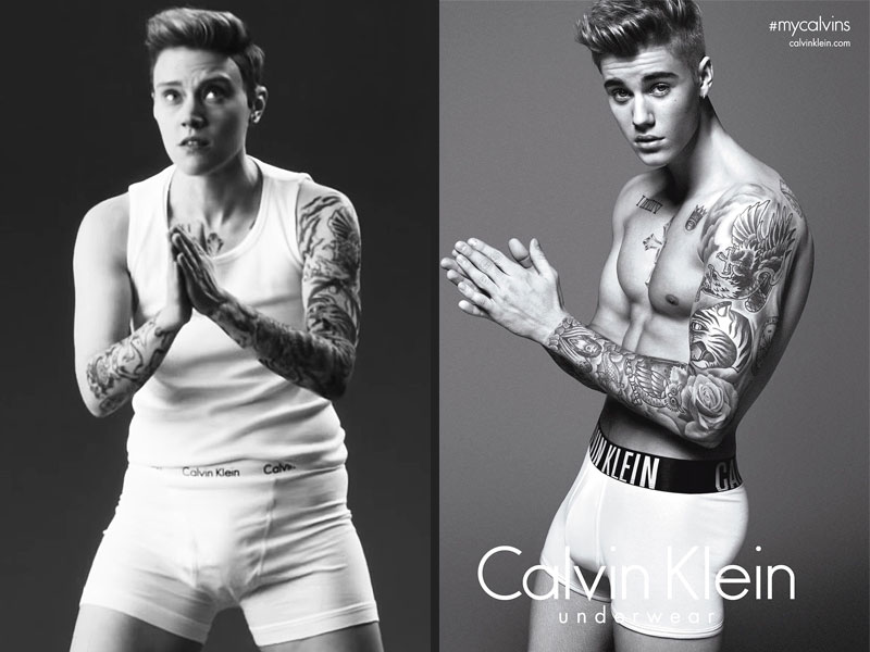 Justin Bieber Responds to Kate McKinnon's SNL Calvin Klein Parody