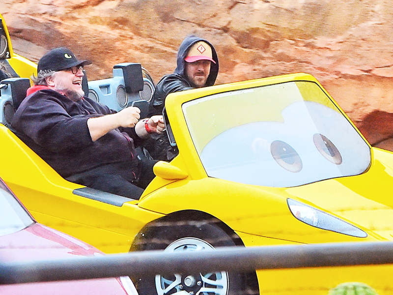 Ryan Gosling Spent the Oscars … at Disneyland!
