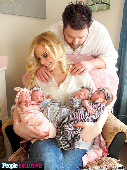 Gardner Quadruplets: Tyson Gardner And Ashley Gardner Take Home ...