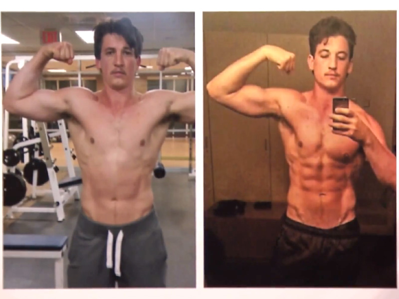 Miles Teller six-pack