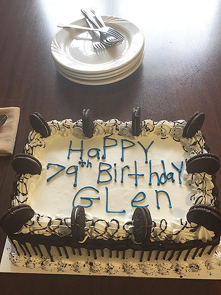 Glen Campbell Celebrates Turning 79 with Family : People.com