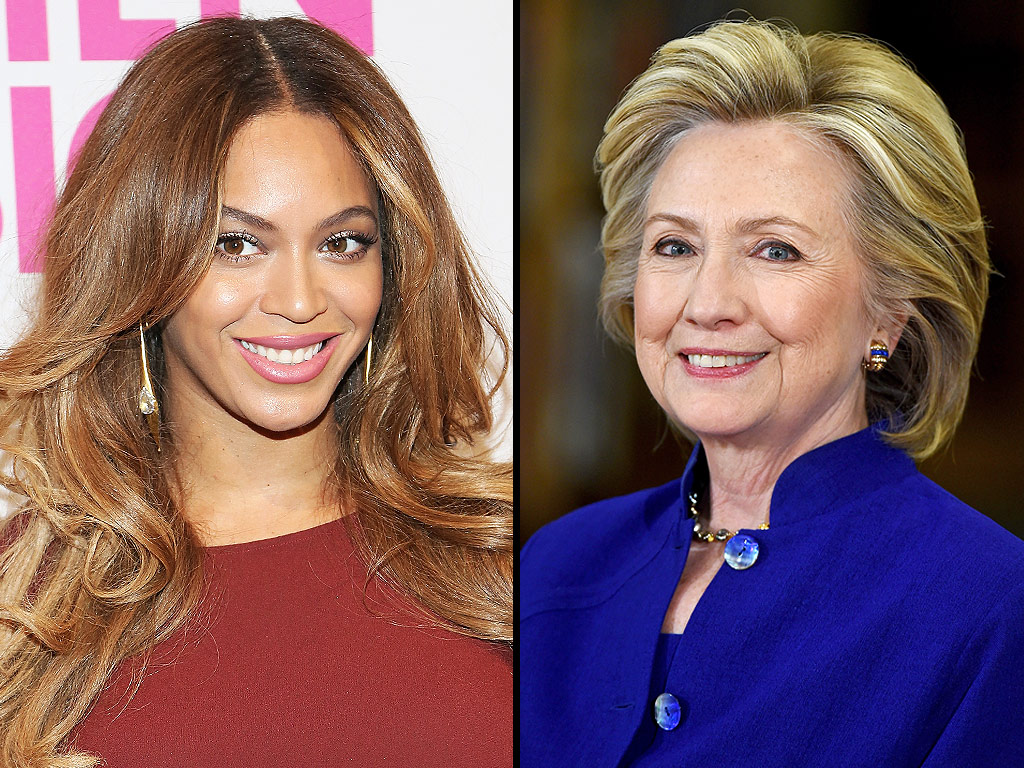 Beyoncé Attends Hillary Clinton Fundraiser