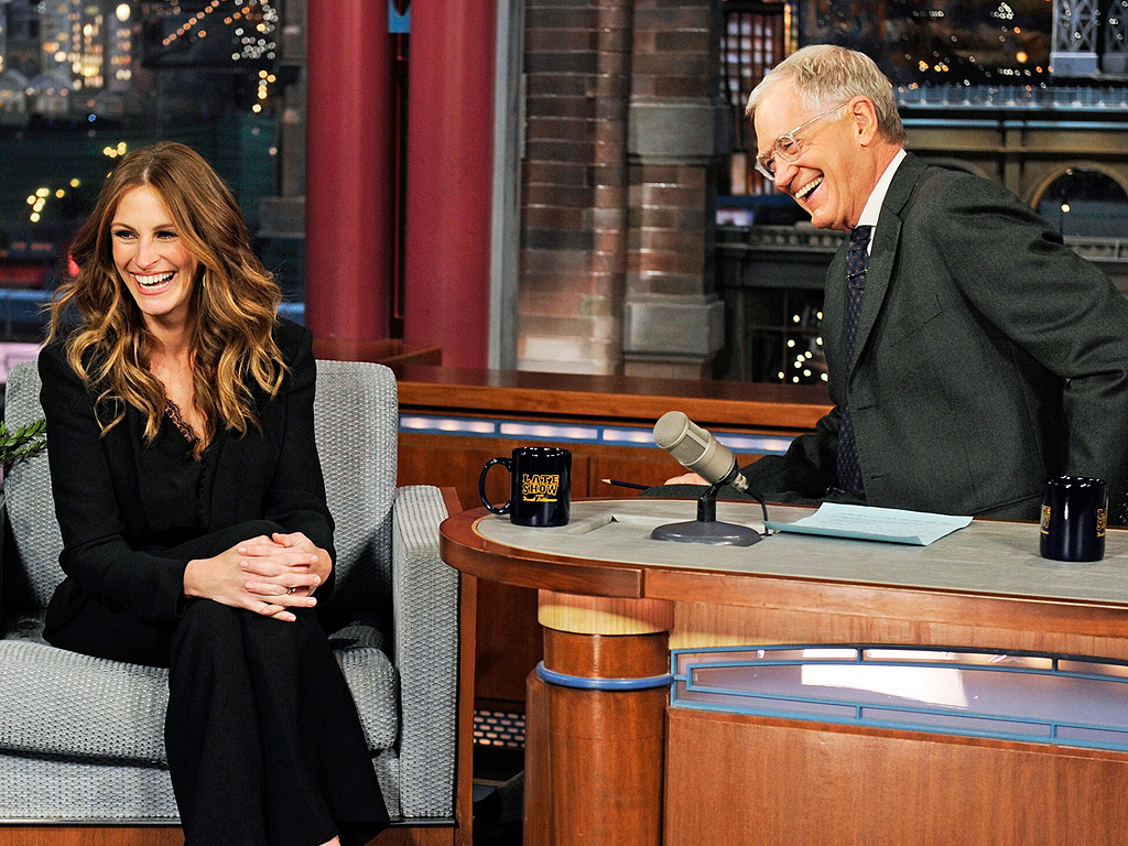 David Letterman: Best Moments with Julia Roberts : People.com