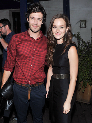 Leighton Meester pregnant Adam Brody expecting first child