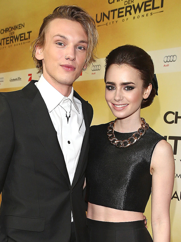 Lily Collins and Jamie Campbell Bower Fuel Reconciliation ...