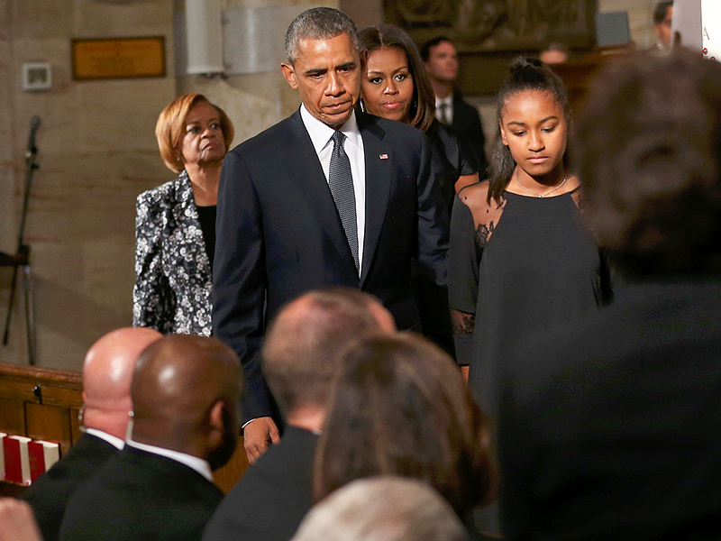 President Obama Remembers Beau Biden as a Man with a 'Mighty Heart' During Emotional Eulogy| Untimely Deaths, politics, Barack Obama, Joe Biden