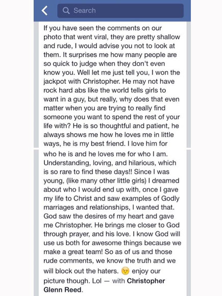 Georgia Couple Defend Their Love After Bouquet Selfie Gets Negative Comments: Our Relationship 'Is Not About Looks'| Good Deeds, Around the Web, Real People Stories