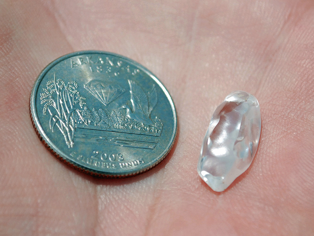 Colorado Woman Discovers 850 Carat Diamond In Crater Of Diamonds State 2180