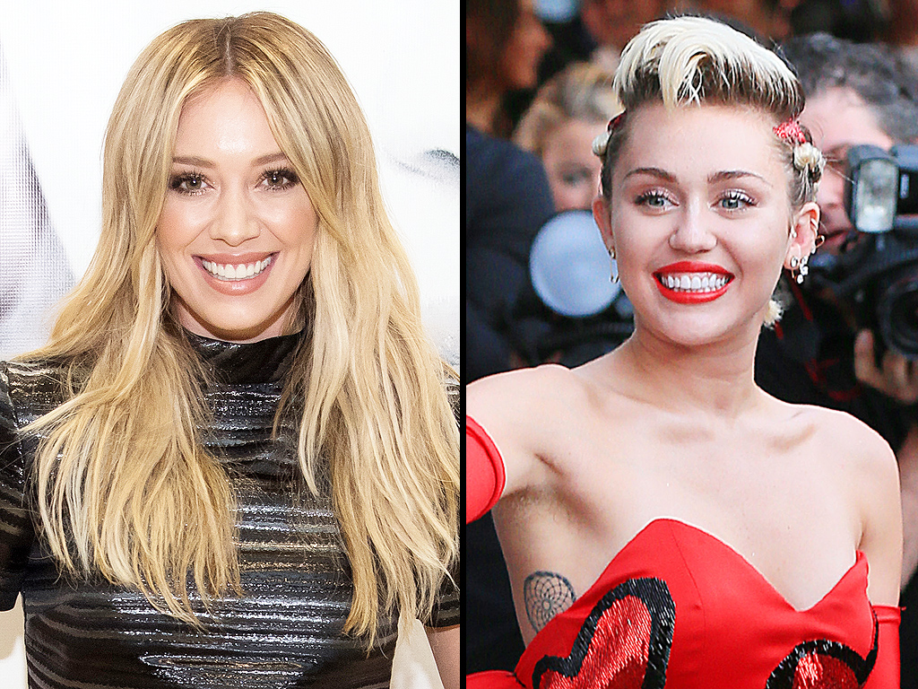 Hilary Duff Is Not on Tinder Anymore, Commends Miley Cyrus