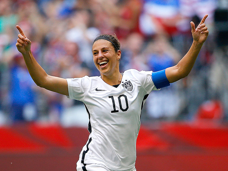 Carli Lloyd on World Cup Victory and Being a Role Model to Girls