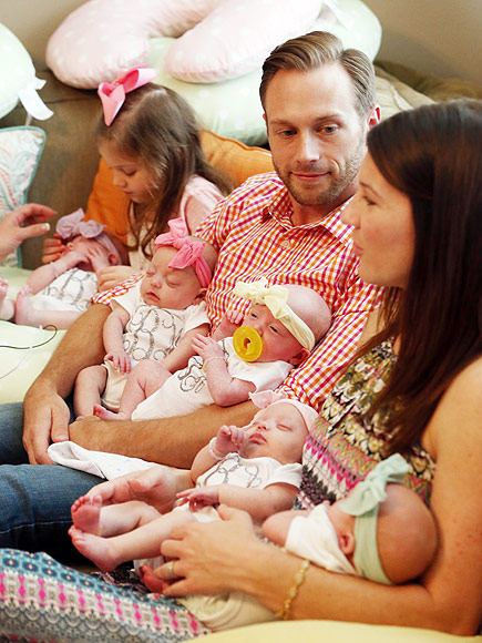 America's First All-Girl Quintuplets Home From Hospital : People.com Mobile