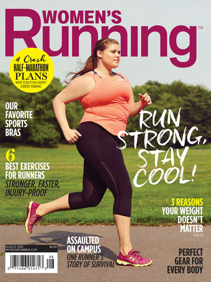 Plus-Size Model Chosen for Women's Running Cover, Internet Cheers| Diet & Fitness, Fitness, Fitness & Health Fads, Health, Bodywatch, Around the Web, Real People Stories