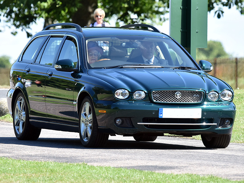 Queen Elizabeth Drives to Church in First Public Appearance After Palace Slammed Publication of Nazi Salute| The British Royals, The Royals, Queen Elizabeth II