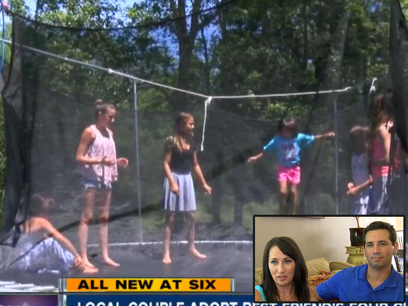 New York Couple Adopts Dying Friend's Four Daughters