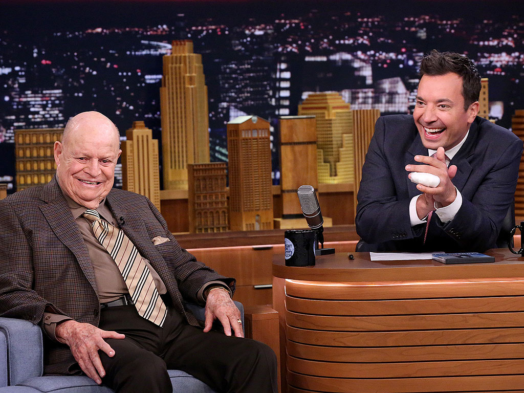 Don Rickles Hilariously Heckles Jimmy Fallon: 'I Never Liked You'| The Tonight Show, Don Rickles, Jimmy Fallon