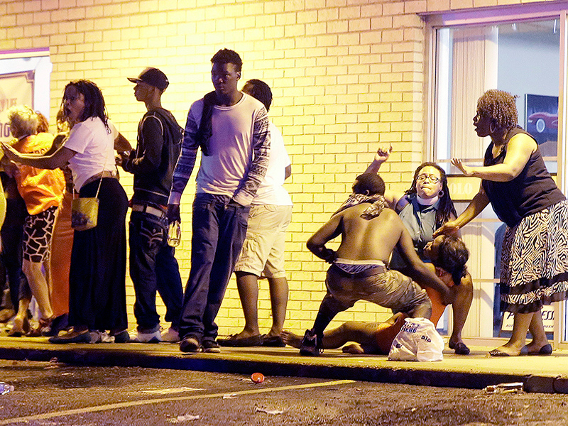 Man Shot by Police in Ferguson During Protests over 1-Year Anniversary of Michael Brown Killing| Crime & Courts, Shootings, True Crime