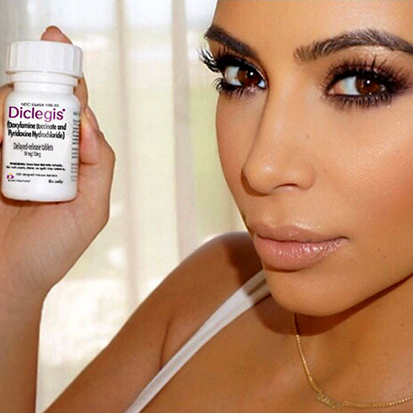 Kim Kardashian West Warned by FDA Over Promoting Morning Sickness Drug| Keeping Up with the Kardashians, North West, Kanye West, Kim Kardashian